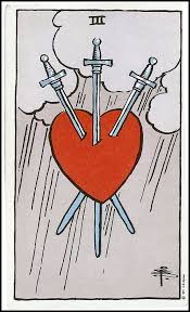 Three of swords time